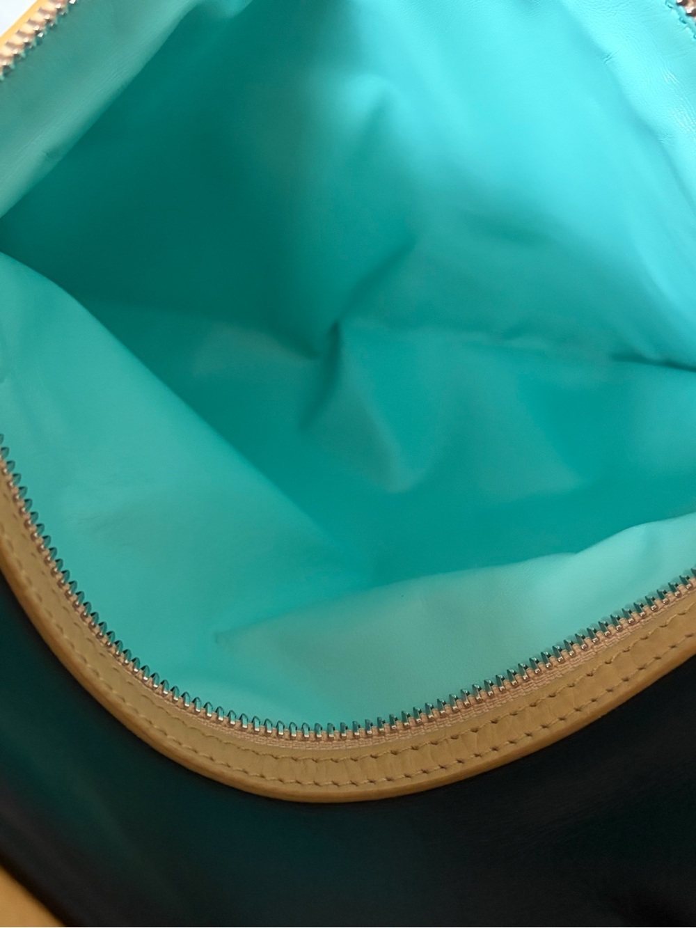 Tiffany & Co. Leather Color Block Tote - Picture 5 of 7